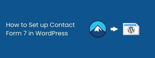 How to set up contact form 7 in wordpress