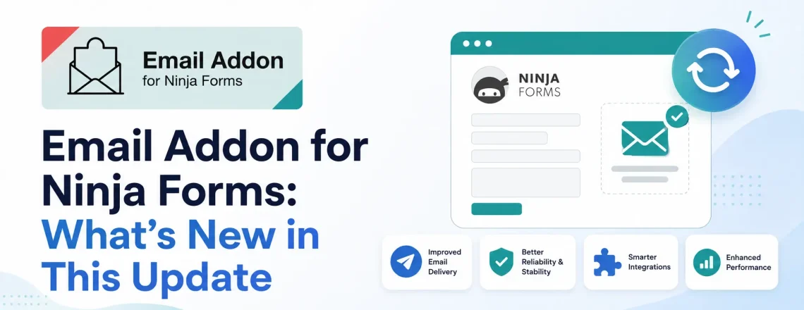 Email Addon for Ninja Forms: What's New in This Update